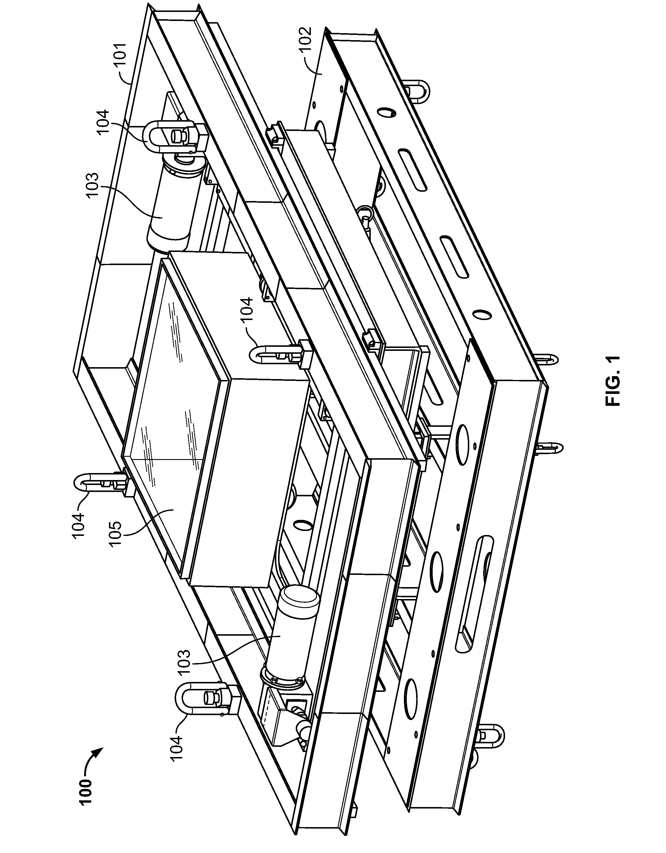 Self-adjusting load bar