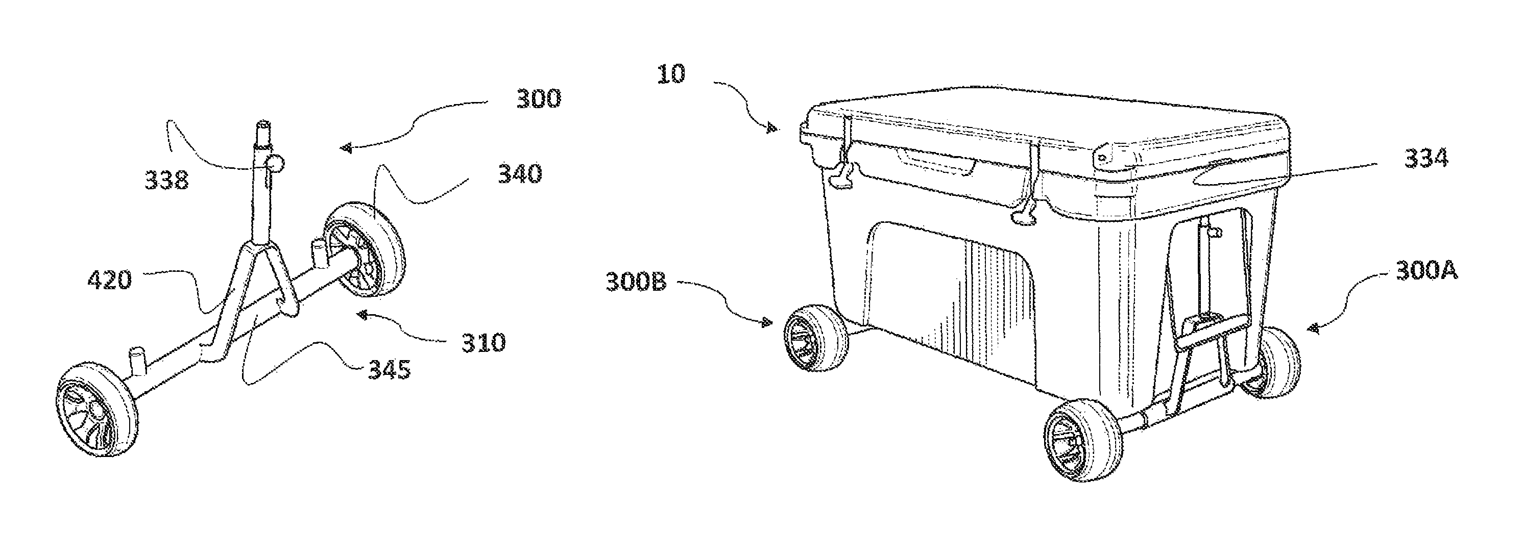 External frame system and method for mounting
