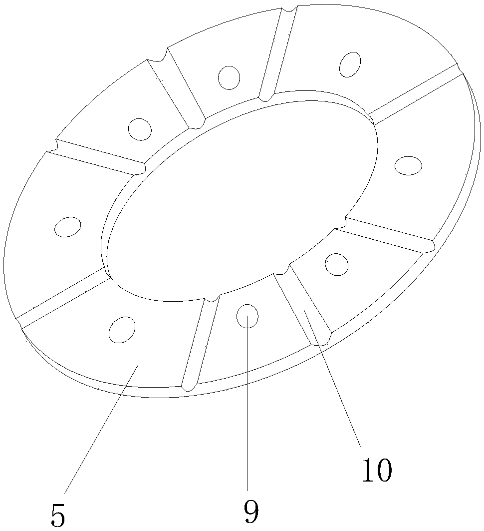 Cooling device for brake