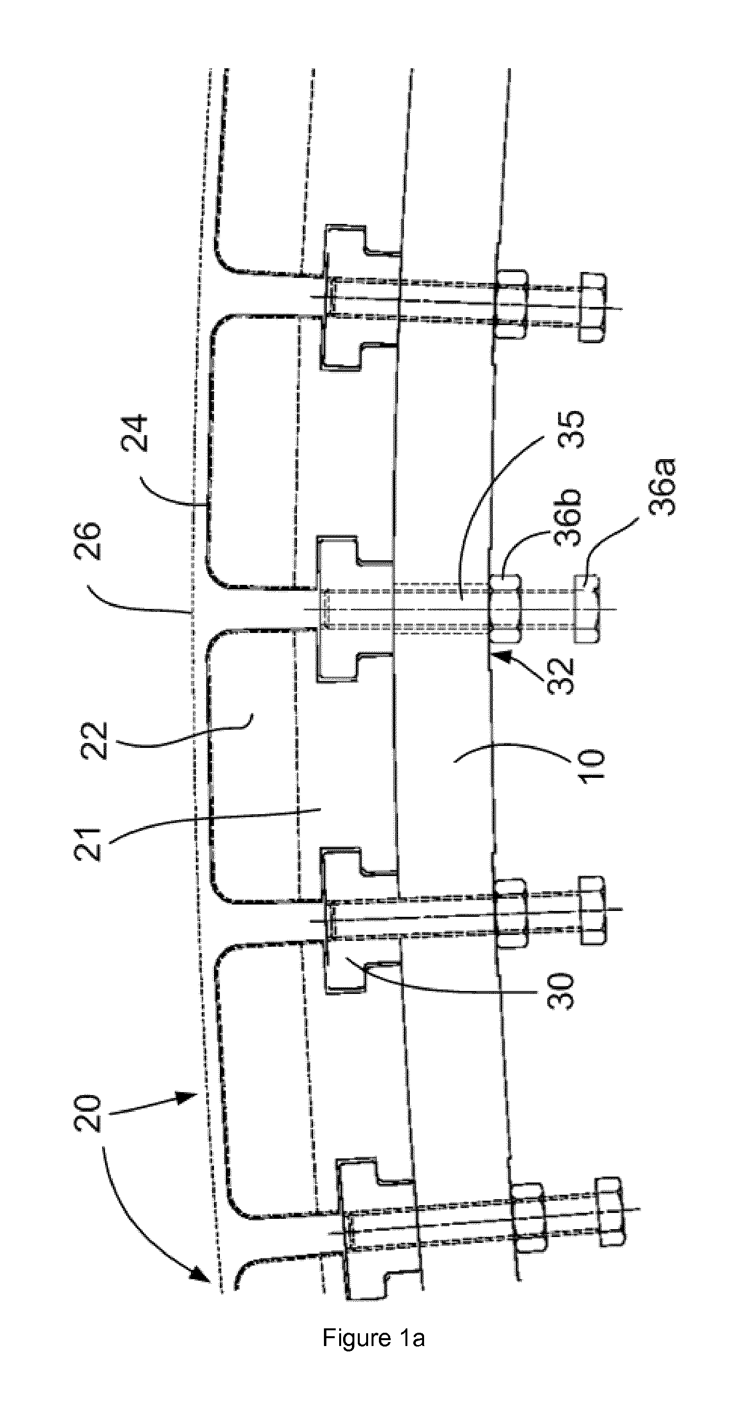 Generator rotor, assembly method and related insertion tool