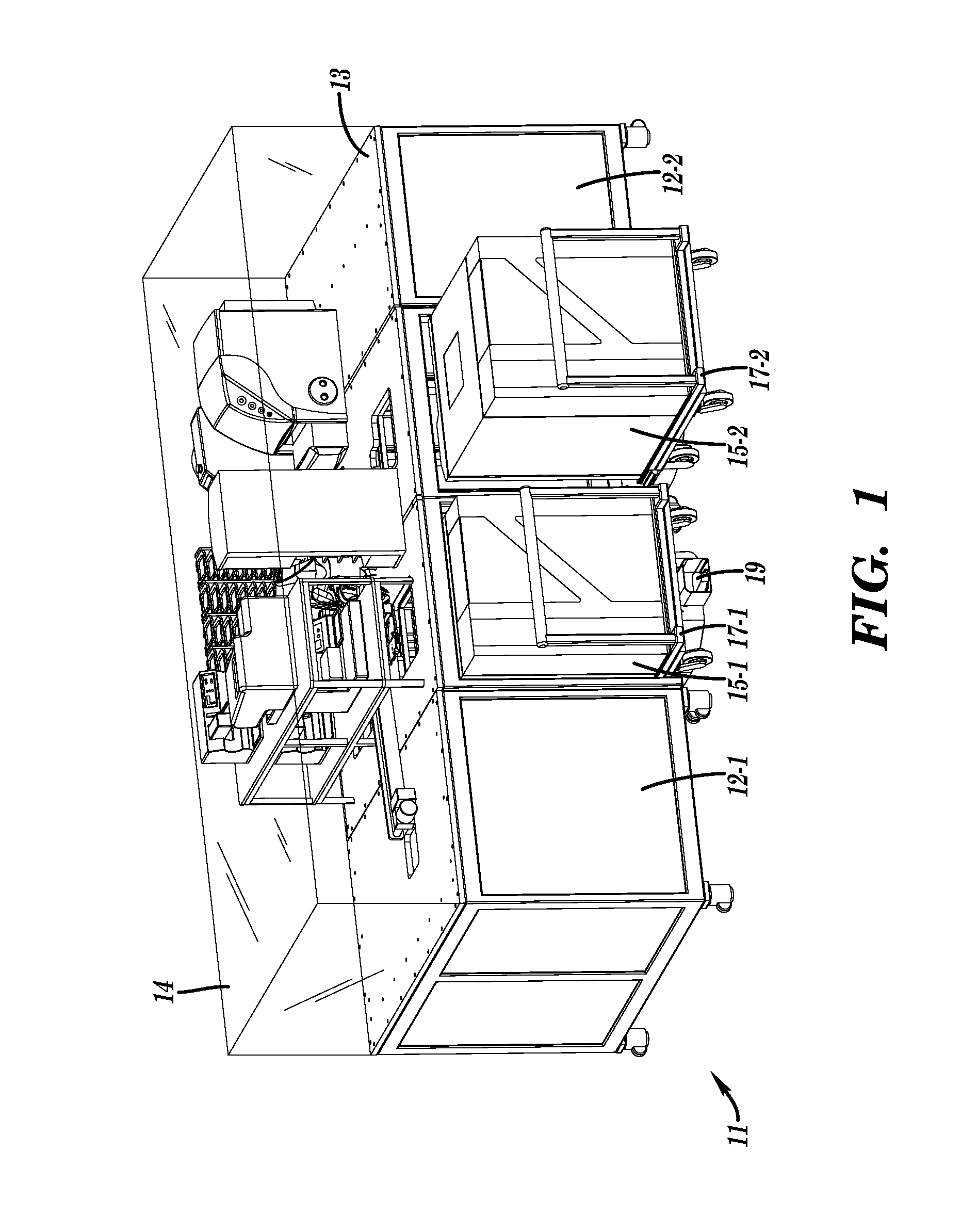 Instrument docking station for an automated testing system