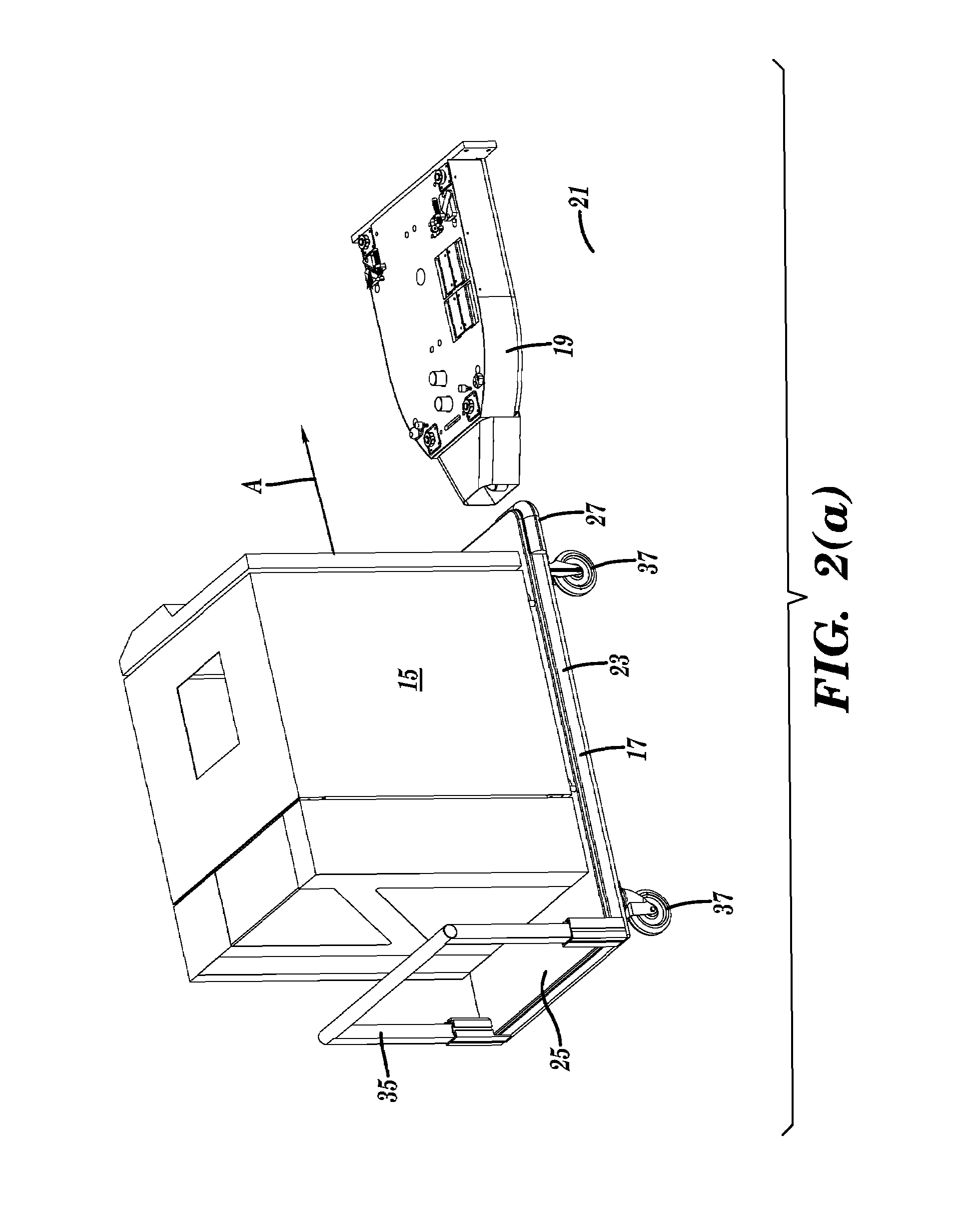 Instrument docking station for an automated testing system