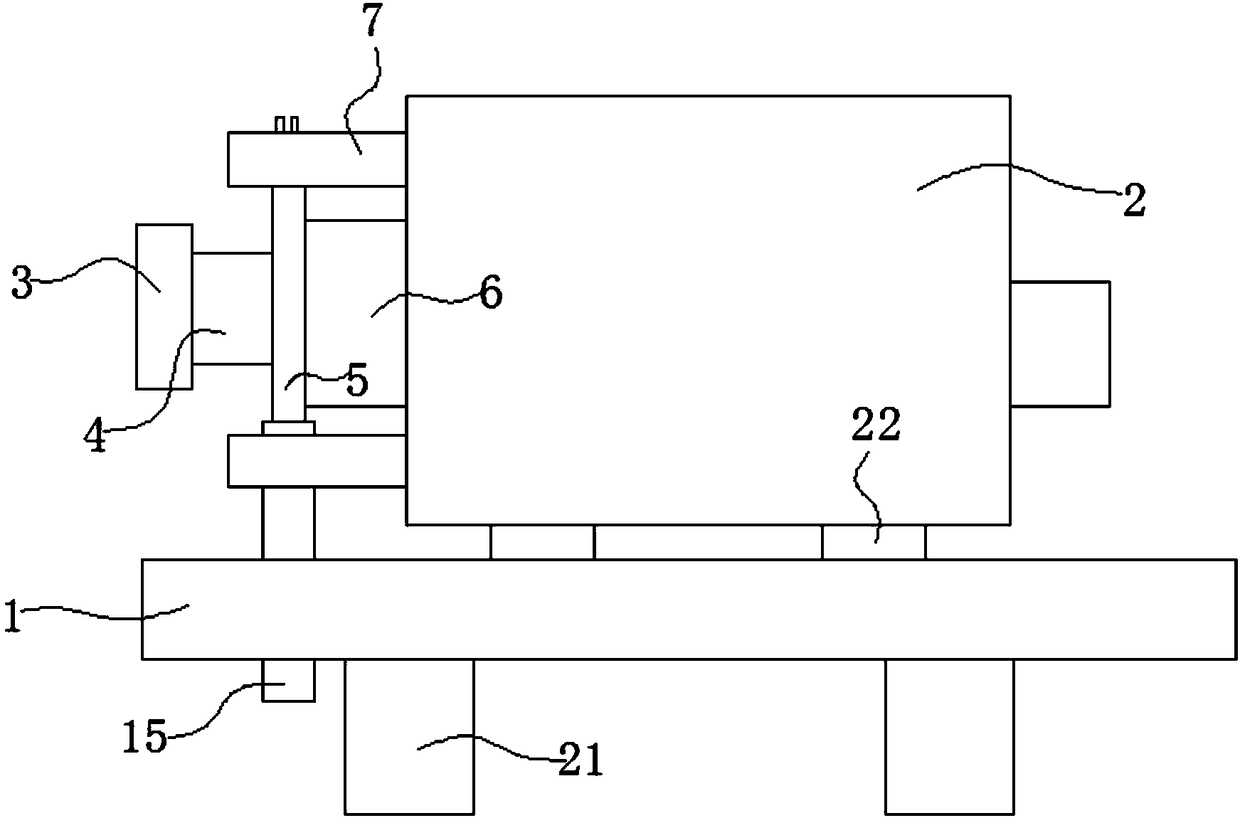 Bag-type dust collector for glass bead heating furnace