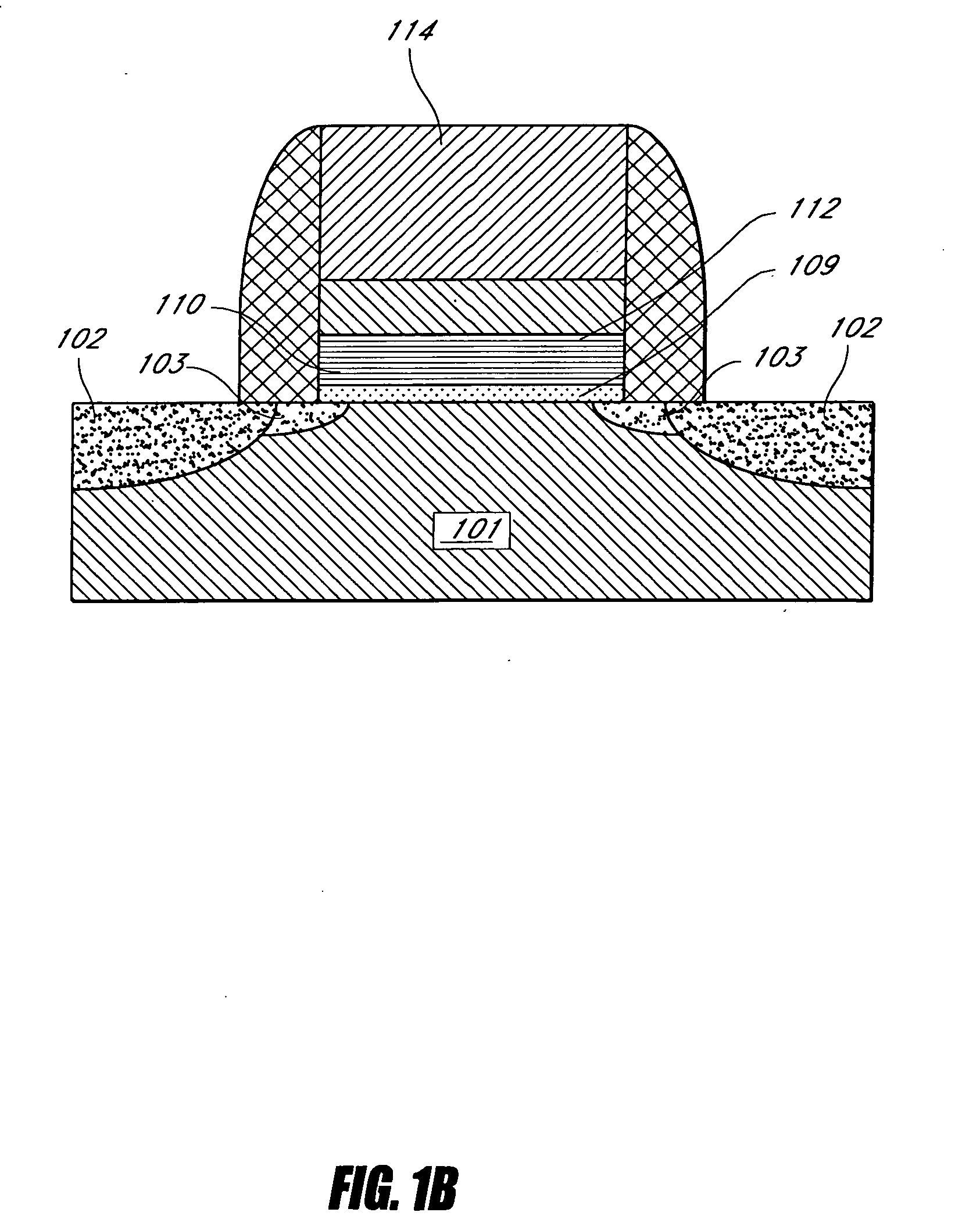 Method of depositing barrier layer from metal gates