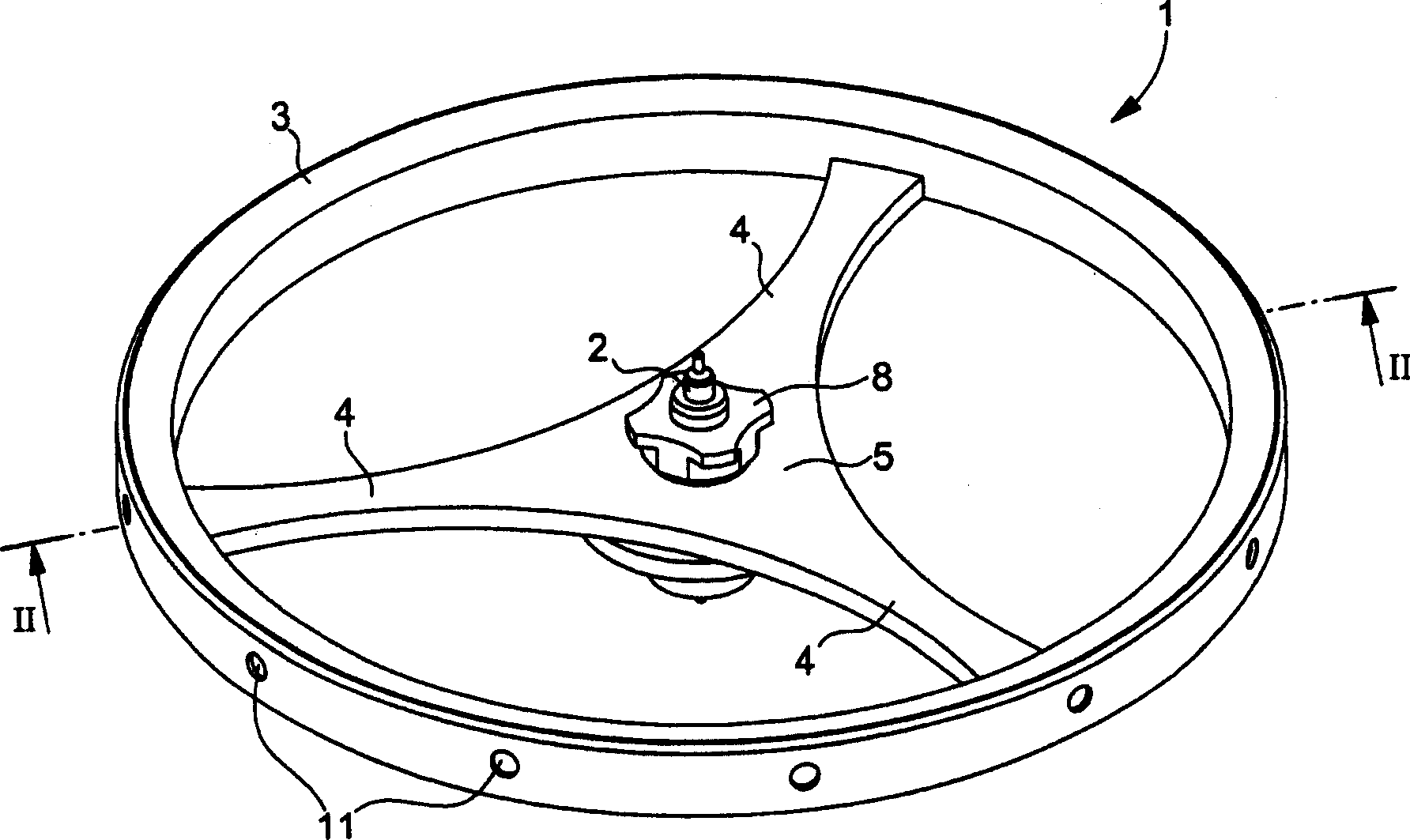 Balance mechanism for a clockwork movement
