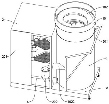 Tennis training equipment provided with driving device and used for training reaction of tennis player