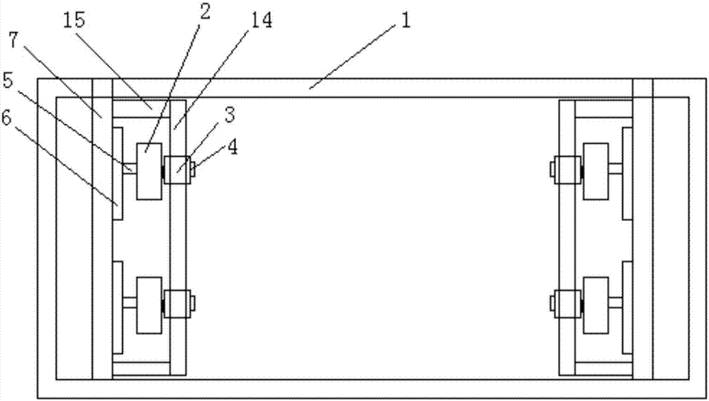 Multi-stage loading testing device for simulating excavation of rock mass in different dip angles