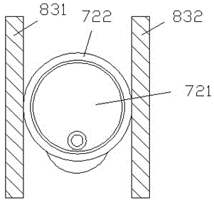 Material vibration device convenient to maintain