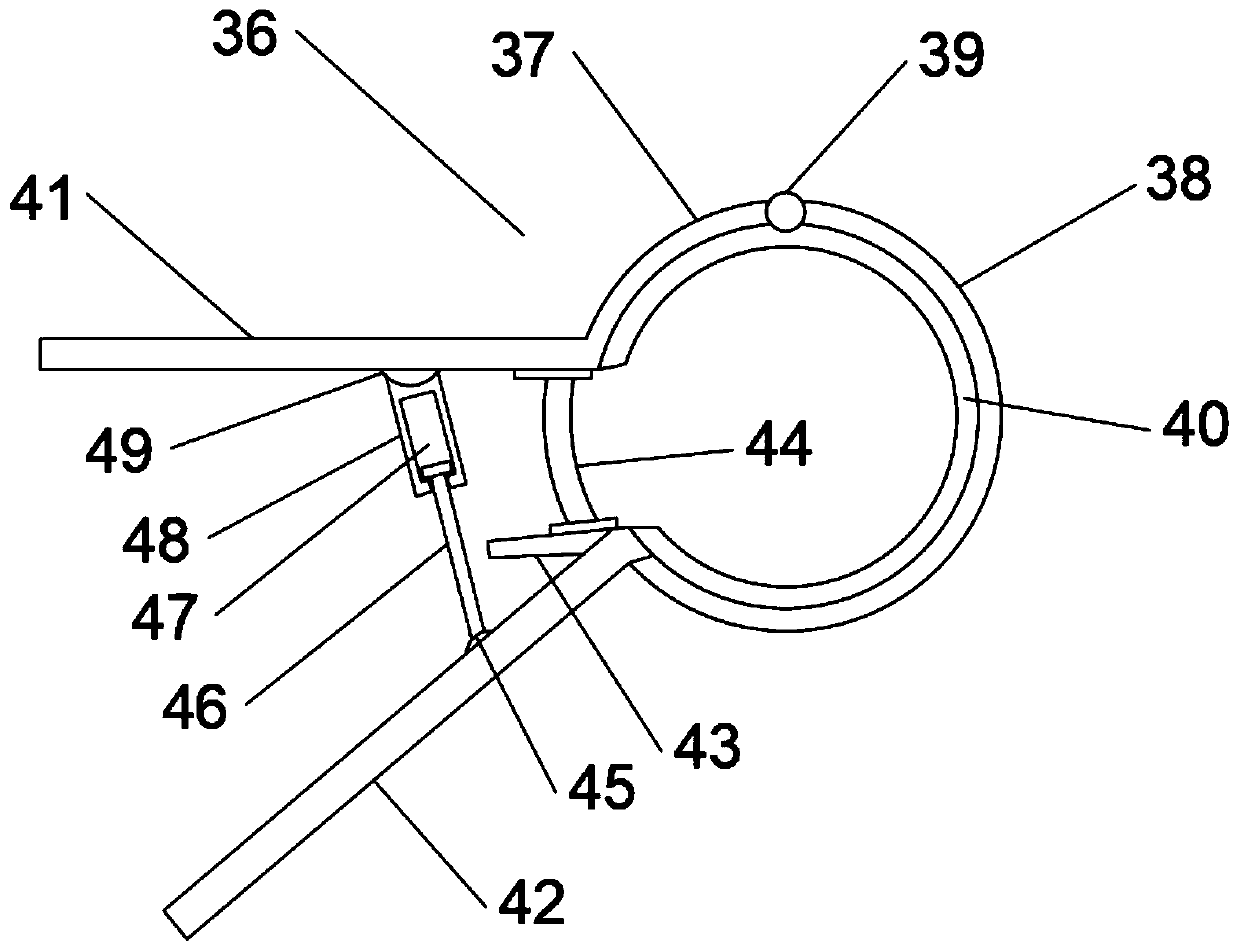 Sewer pipeline dredging device