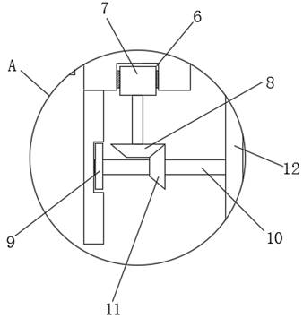 An emergency rapid disinfection device for knives in obstetrics and gynecology