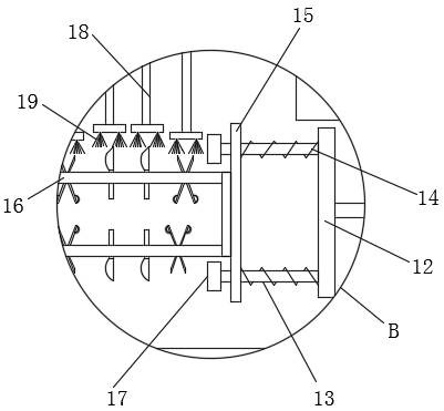 An emergency rapid disinfection device for knives in obstetrics and gynecology