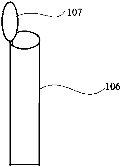 Material bin anti-bridge device and working method thereof