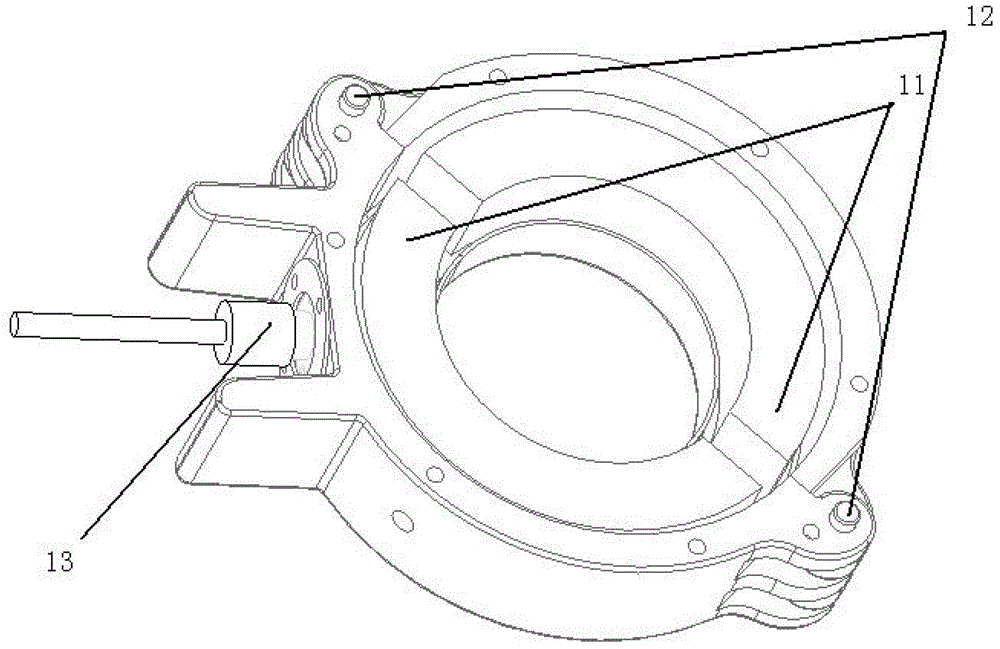 Partial discharge high-frequency current transformer and its preparation method