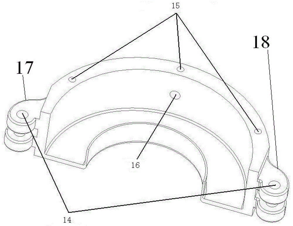 Partial discharge high-frequency current transformer and its preparation method