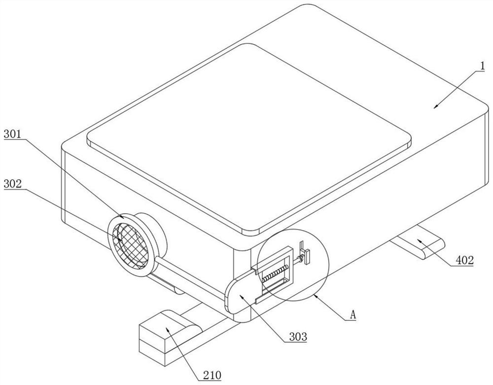 Efficient testing and evaluating device for hazardous chemical substances