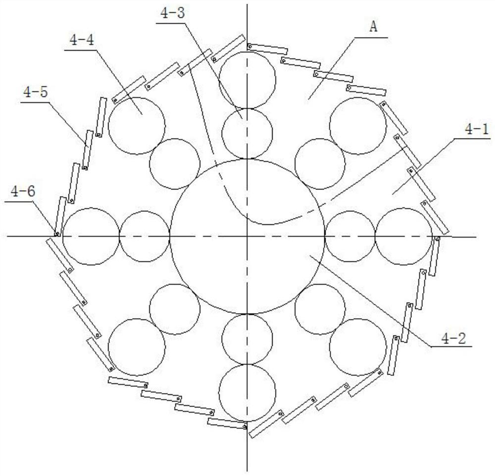 Gas molecular collision diffusion premixed low-nitrogen combustion device and its combustion head