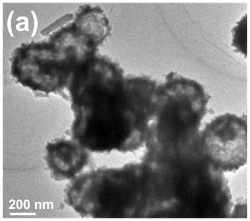 An indium-doped molybdenum carbide nanoflower core-shell photocatalyst and its preparation and application