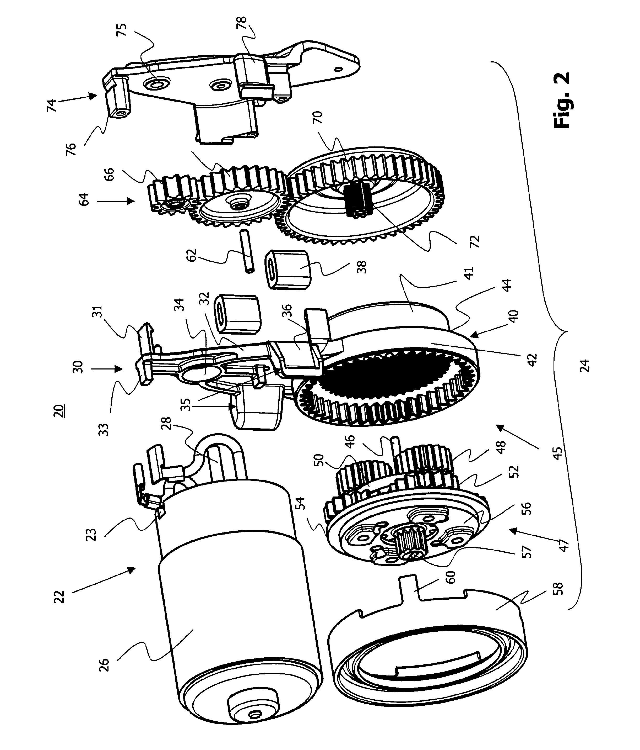 Sub-Assembly for an Electromechanical Brake Actuator