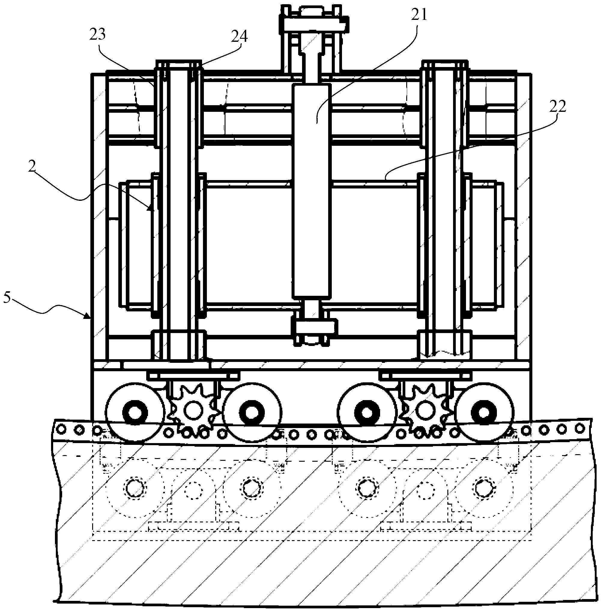 Special-shaped cross-section shield segment erector