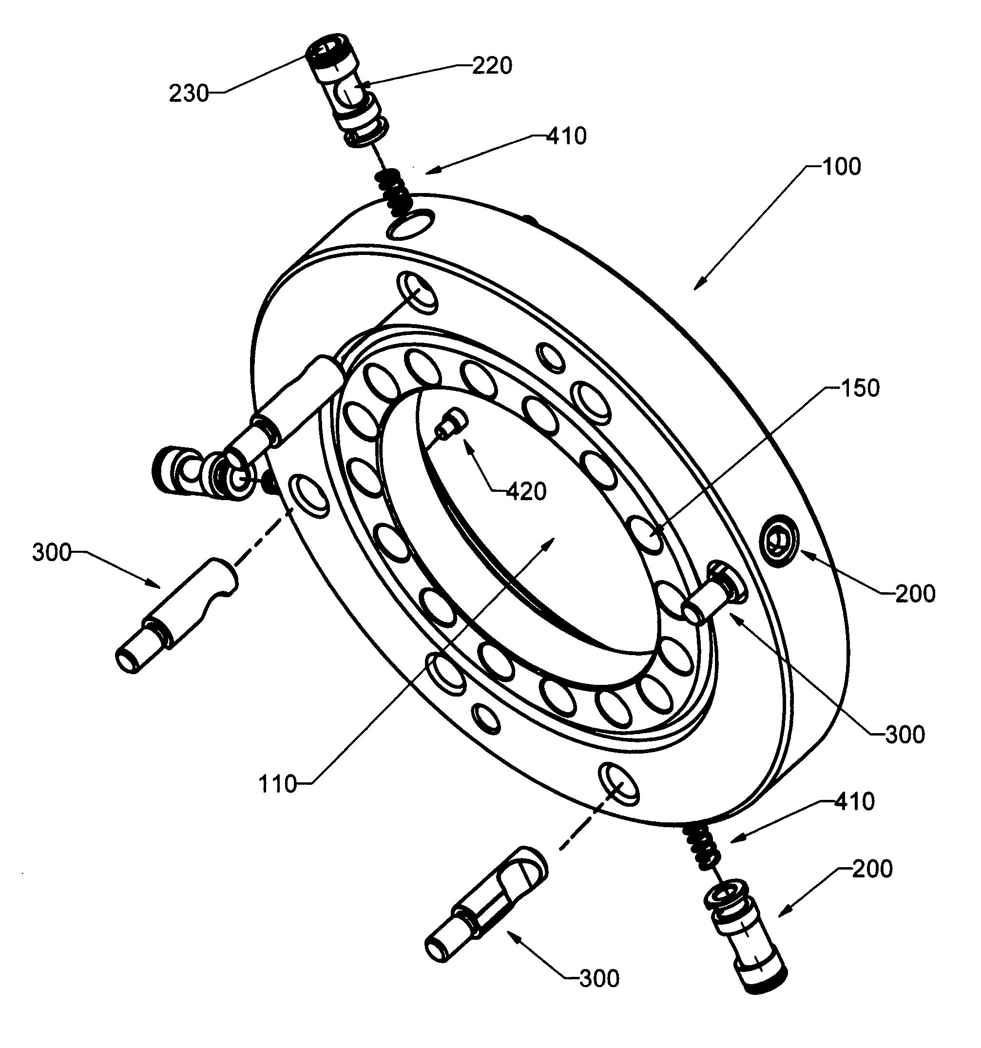 Stripper rubber adapter