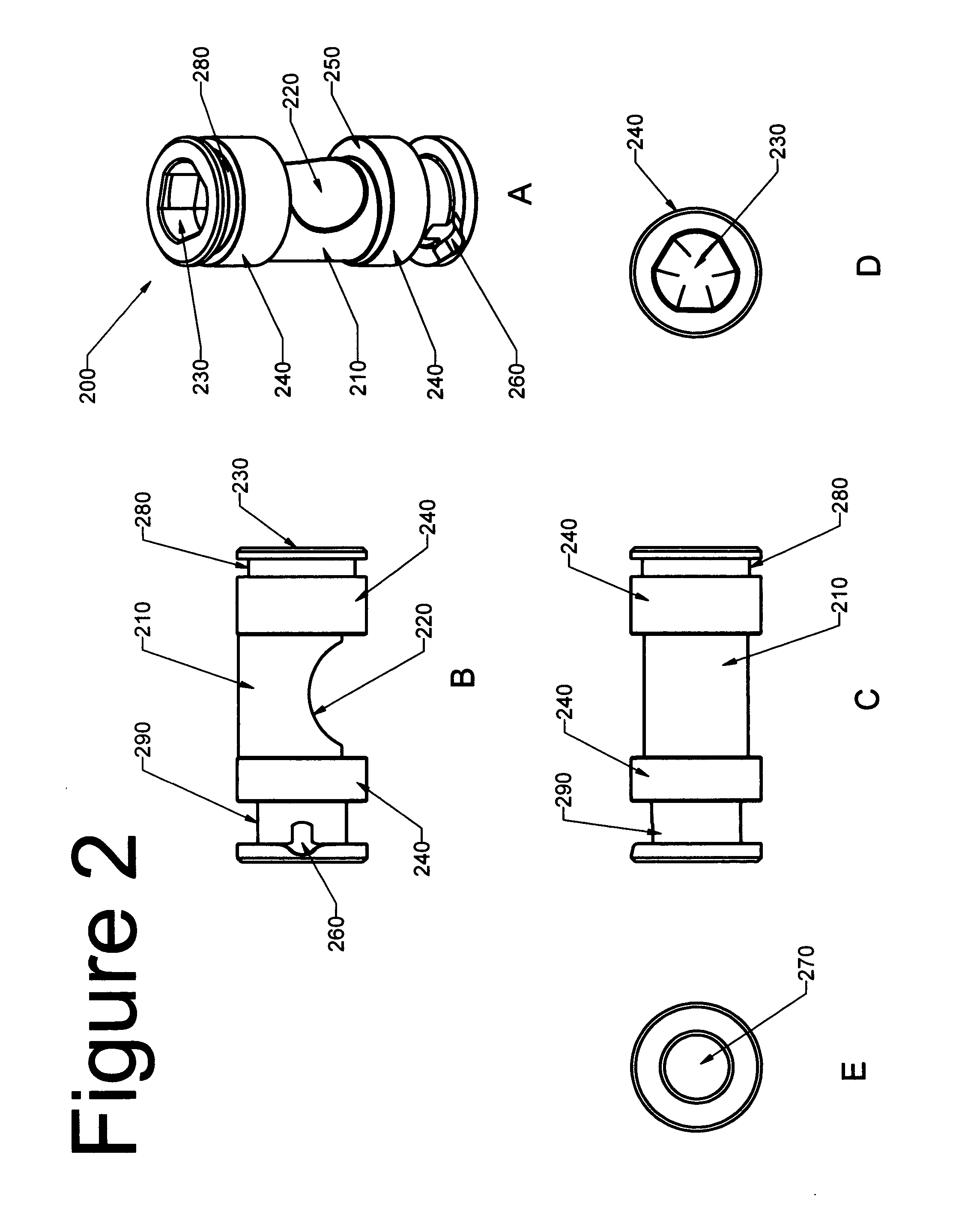 Stripper rubber adapter