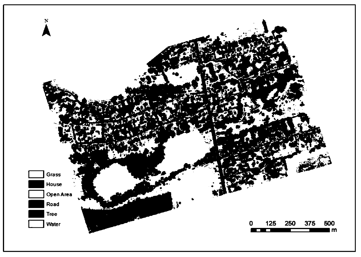 Estimation method of urban tree carbon content based on multi-echo airborne laser scanning data