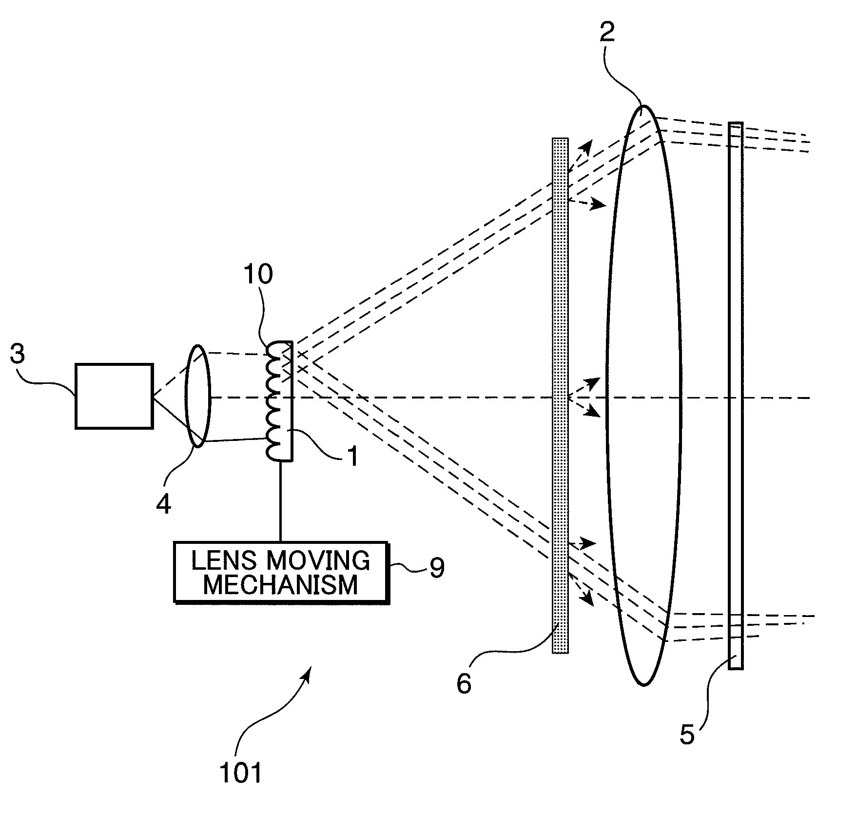 Laser illuminating device and image display device