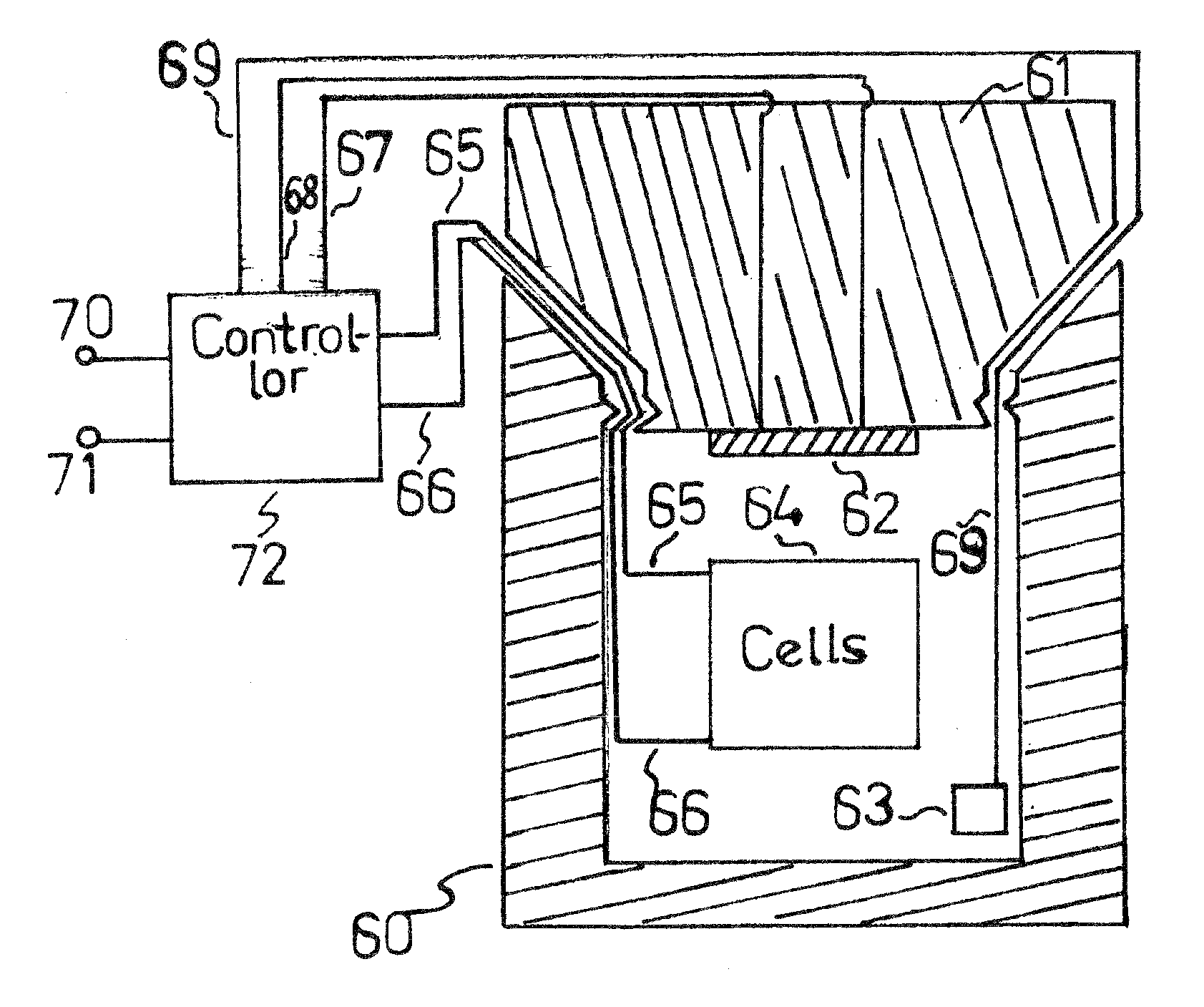 Thermally controllable energy generation system