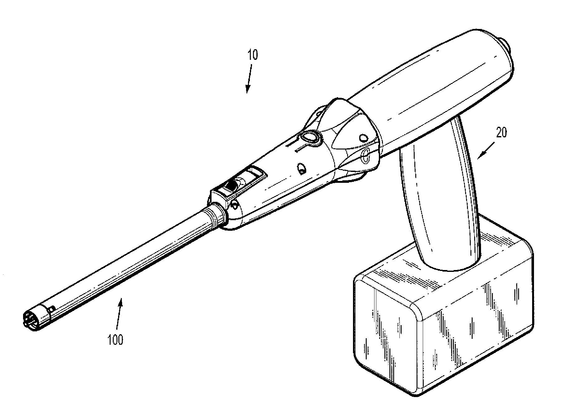 Adapter for powered surgical devices