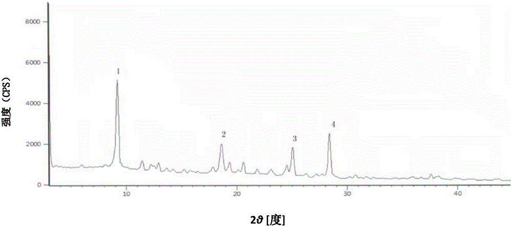 Ceftazidime compound prepared by adopting coupling crystallization technology and preparation thereof