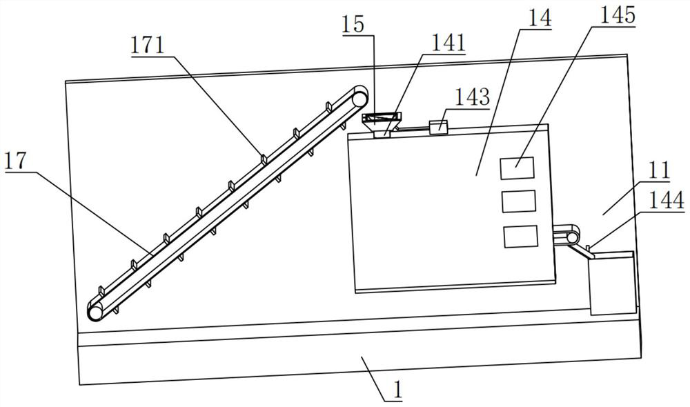 Drying device for 2,5-di-anilino-terephthalic acid production