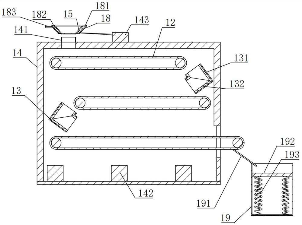 Drying device for 2,5-di-anilino-terephthalic acid production