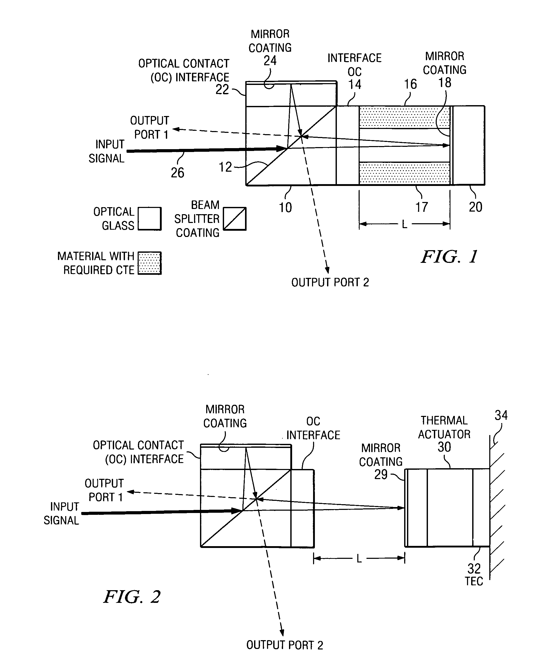 Michelson interferometer based delay line interferometers