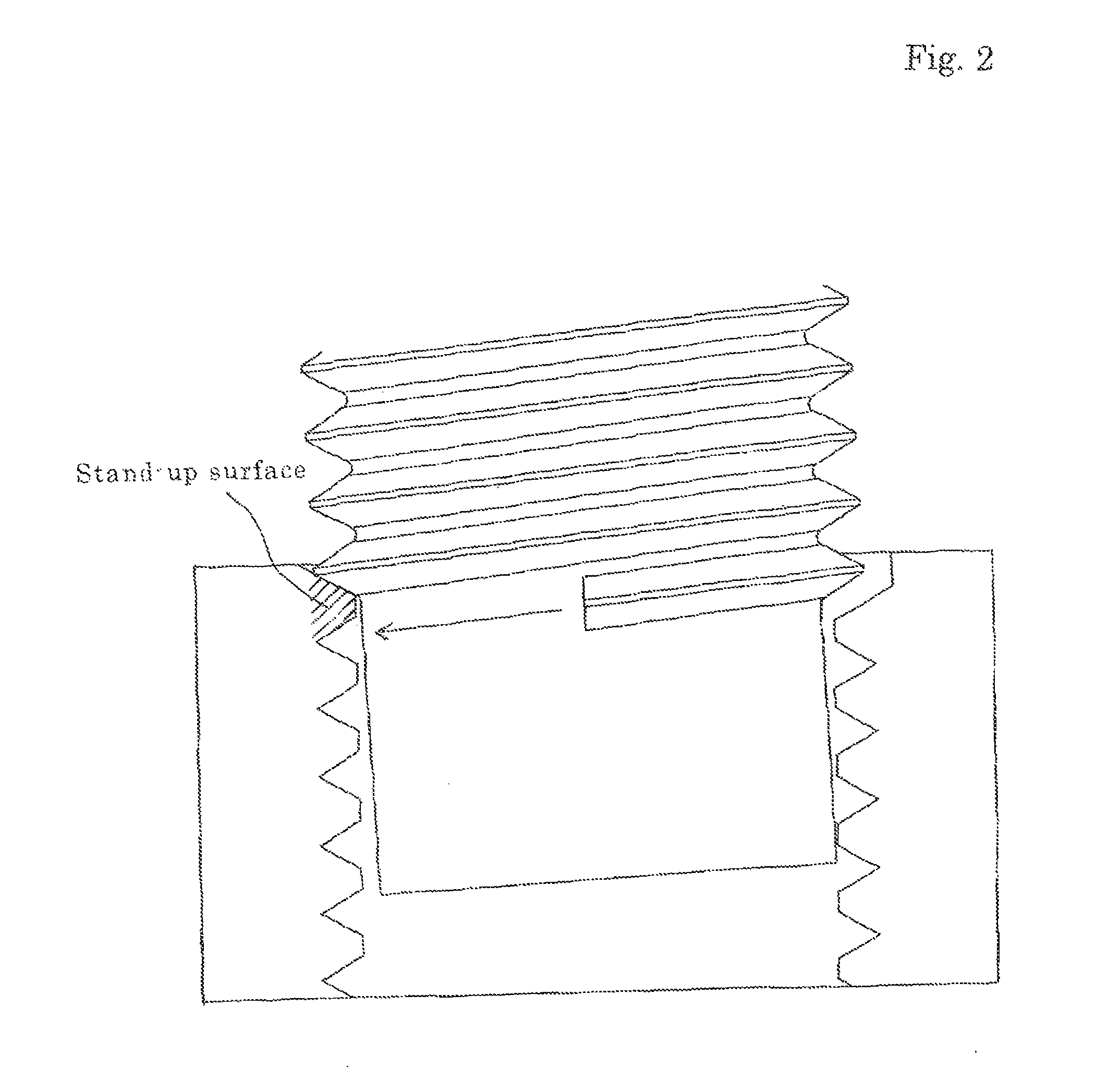 Female screw component and fastening component utilizing the same