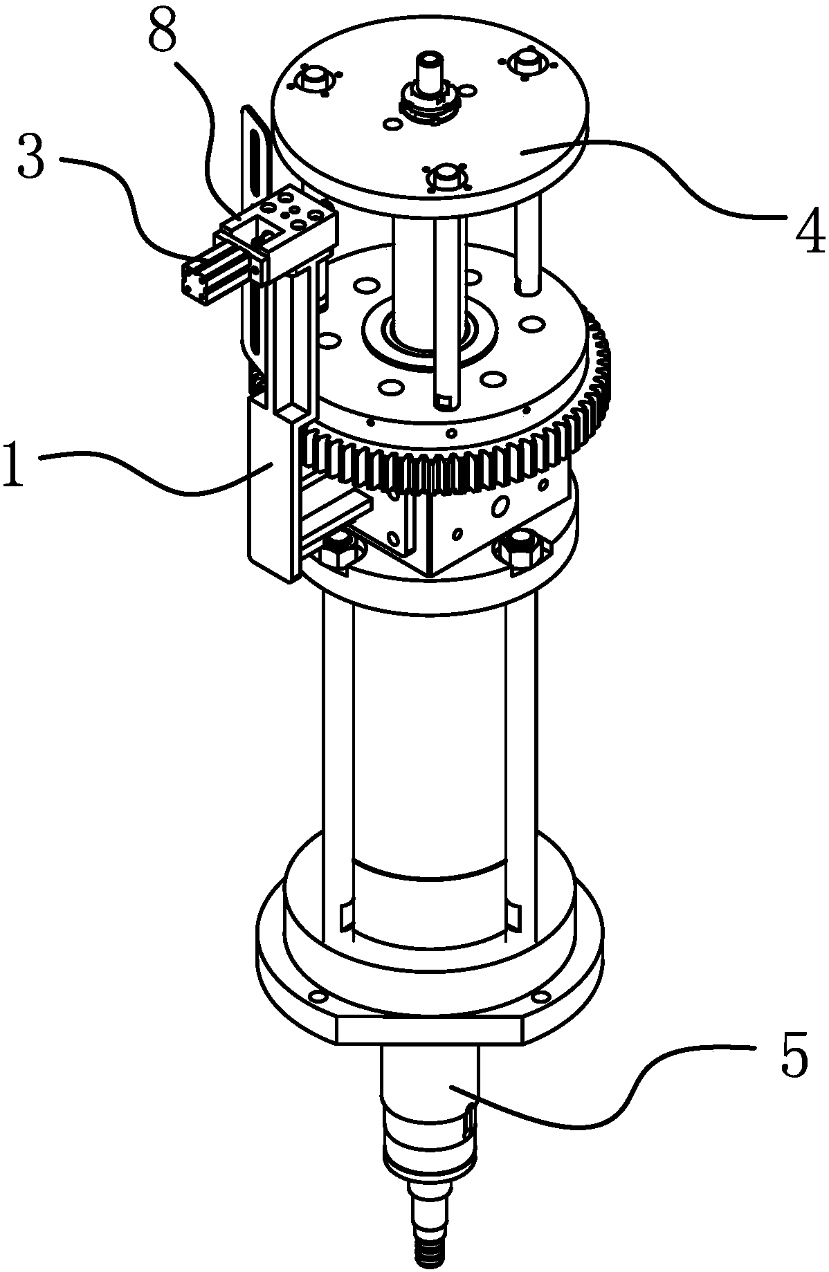 Cylinder Safety Lock Device in Single Polishing Machine