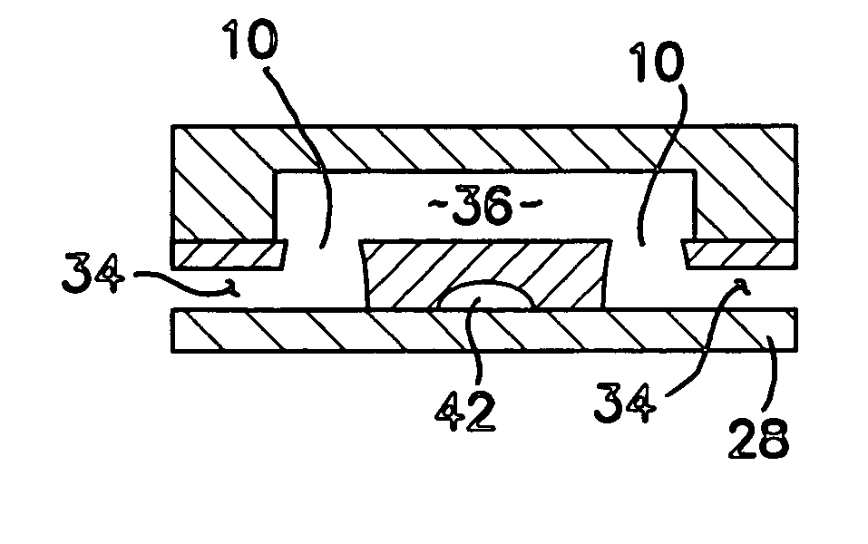 Integrated microfluidic vias, overpasses, underpasses, septums, microfuses, nested bioarrays and methods for fabricating the same