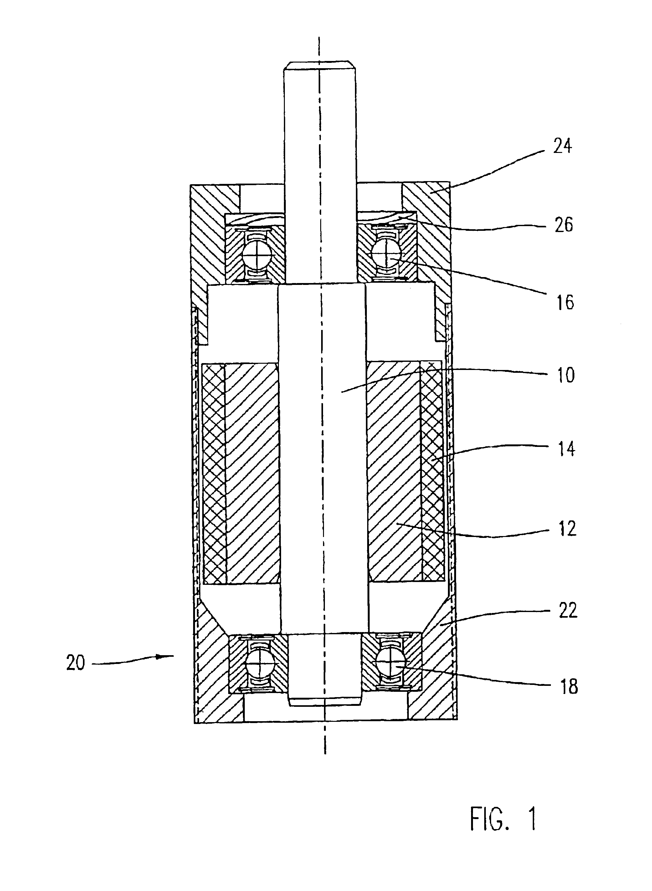 Rotor assembly for an electric motor and electric motor with internal rotor