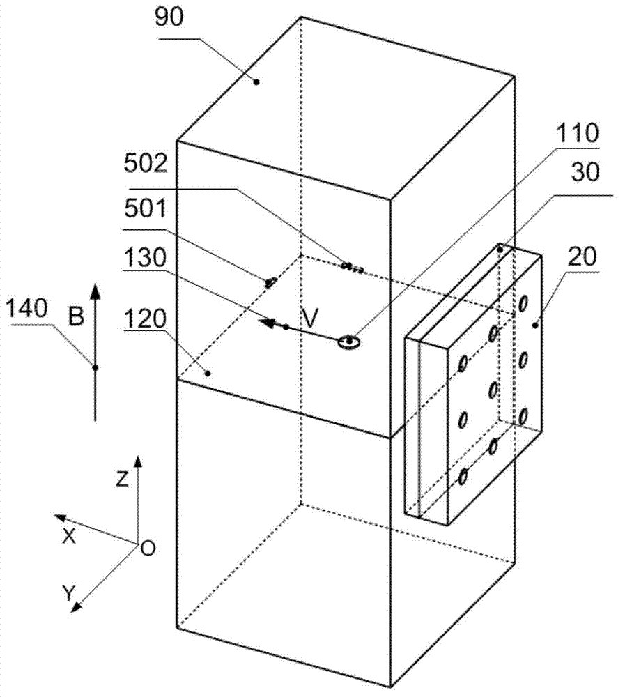 Magneto-acoustic-electric imaging system and imaging method