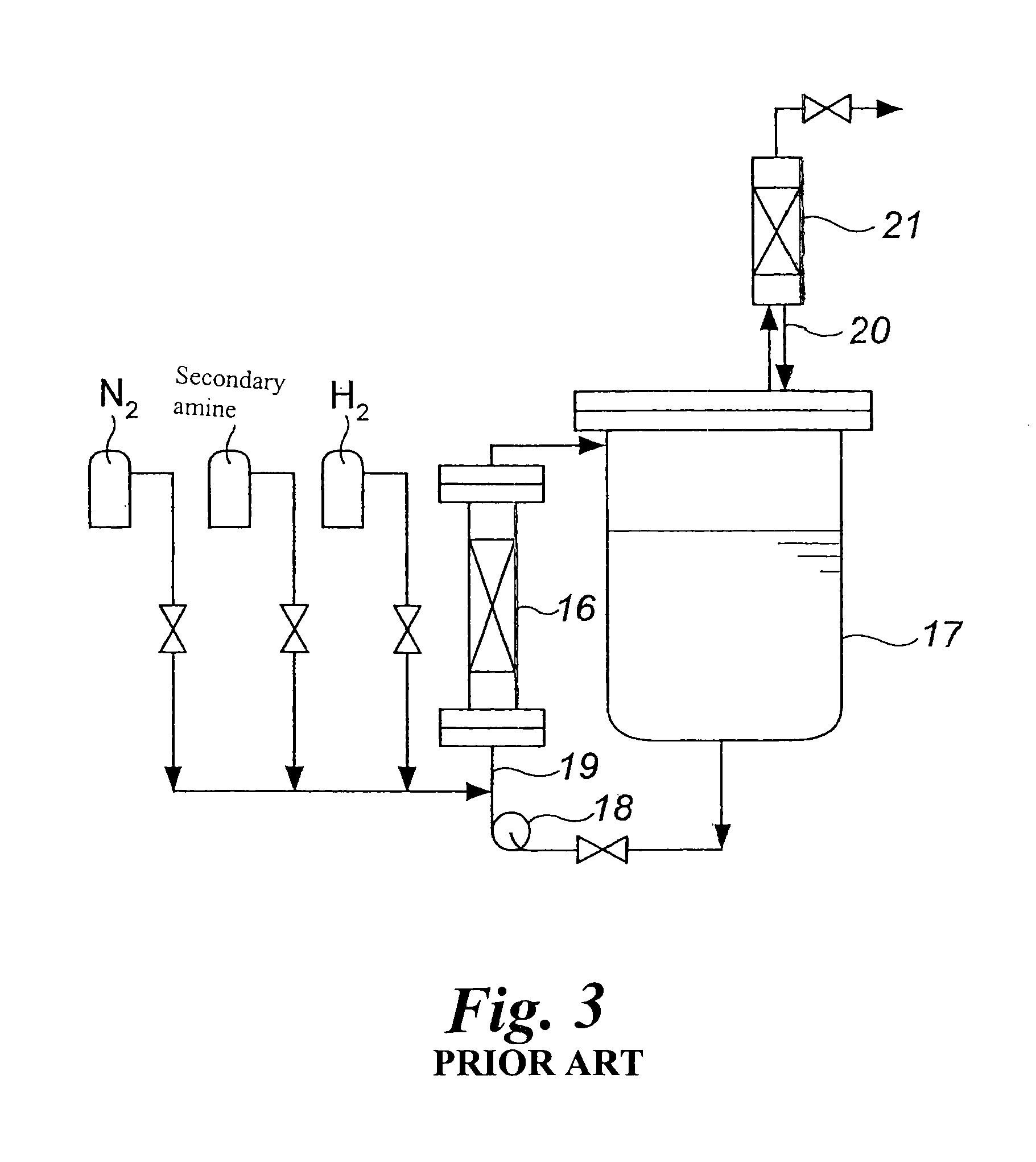 Process for producing tertiary amine