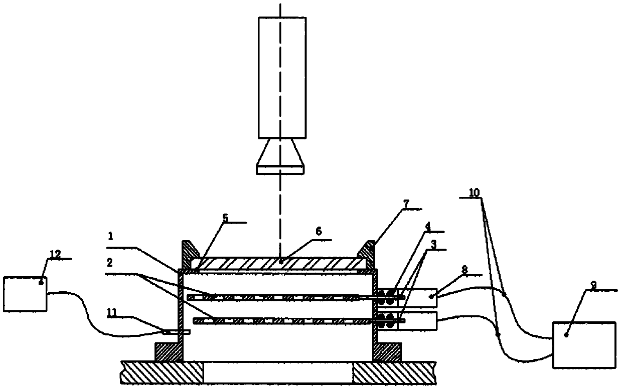 Shutter-type vacuum furnace observation window