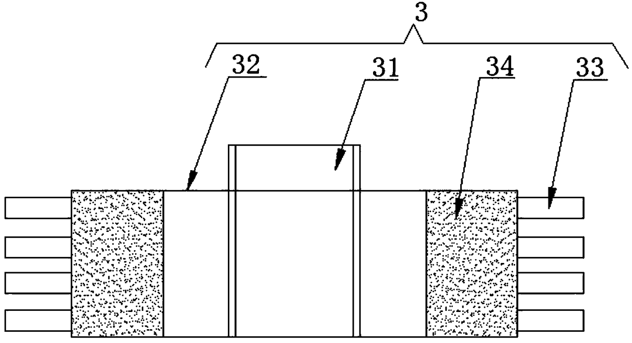 Contact head heat dissipation system with good heat dissipation effect