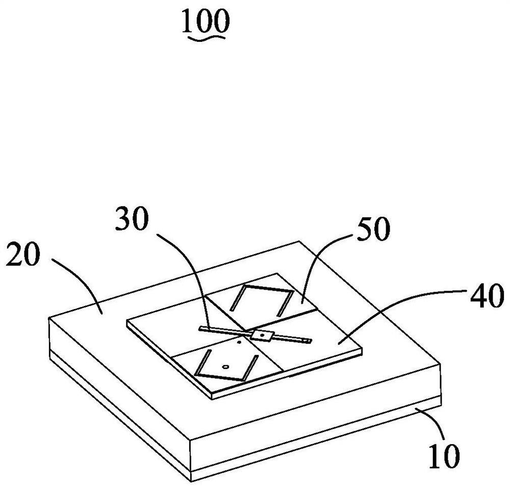 A kind of antenna unit and array antenna