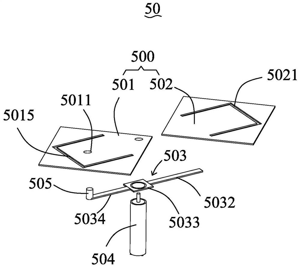 A kind of antenna unit and array antenna