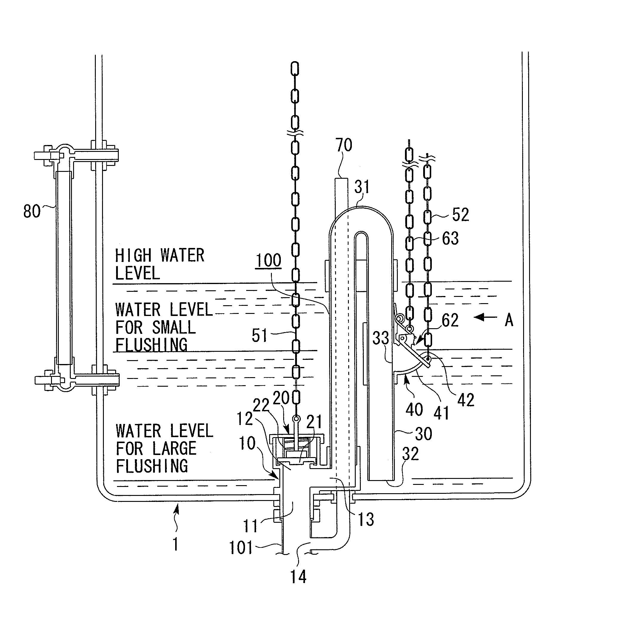 Toilet Bowl Flush Device