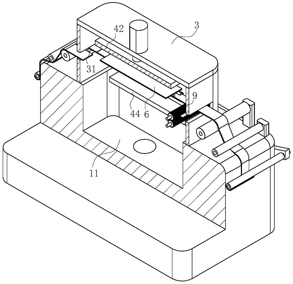 Teeth washing equipment for zipper chain embryos