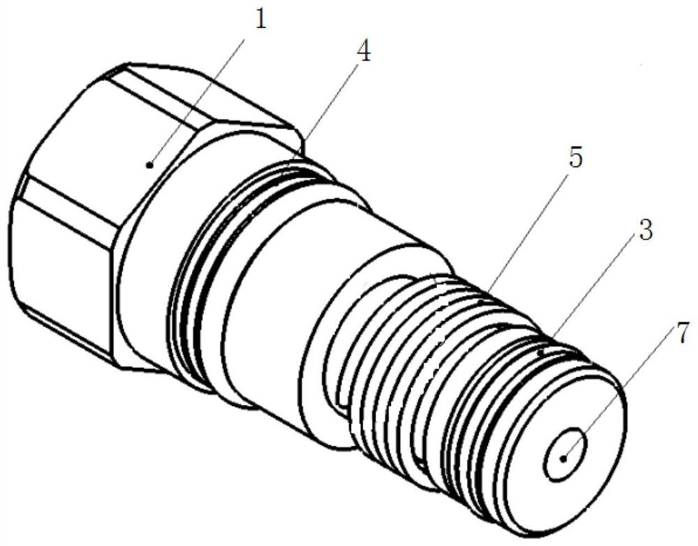 A plug-in throttle valve group for a rod-type hydrostatic cylinder