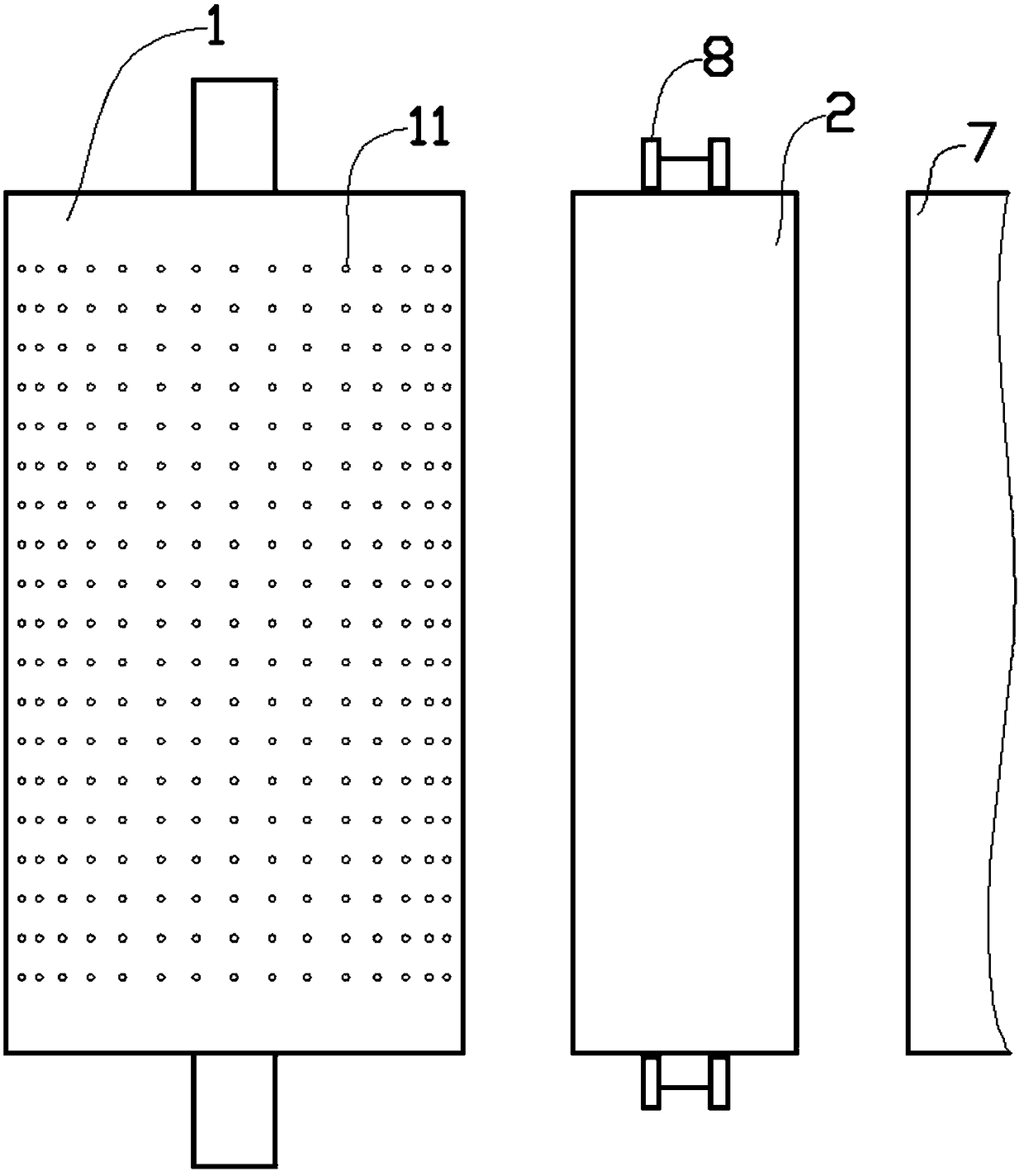 Quantitative point fabric bonding machine