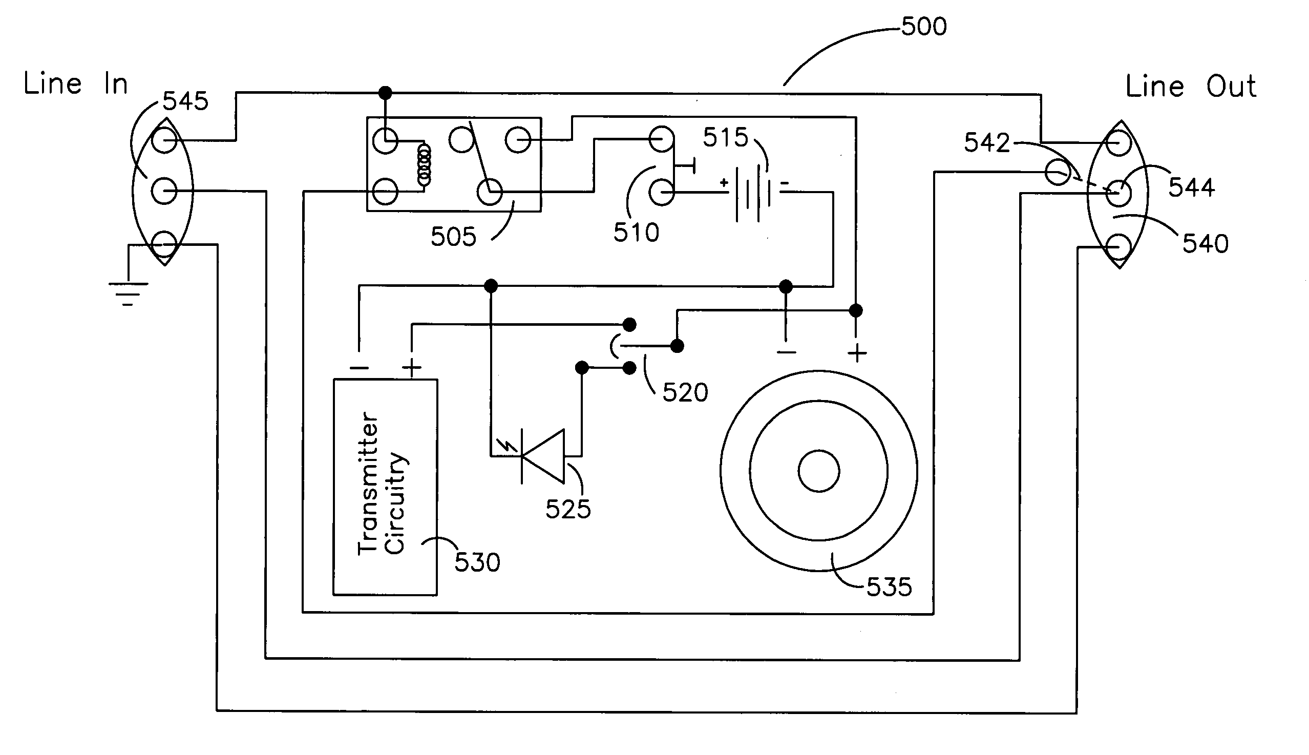 Device for monitoring and alerting of a power disruption to electrical equipment or an appliance
