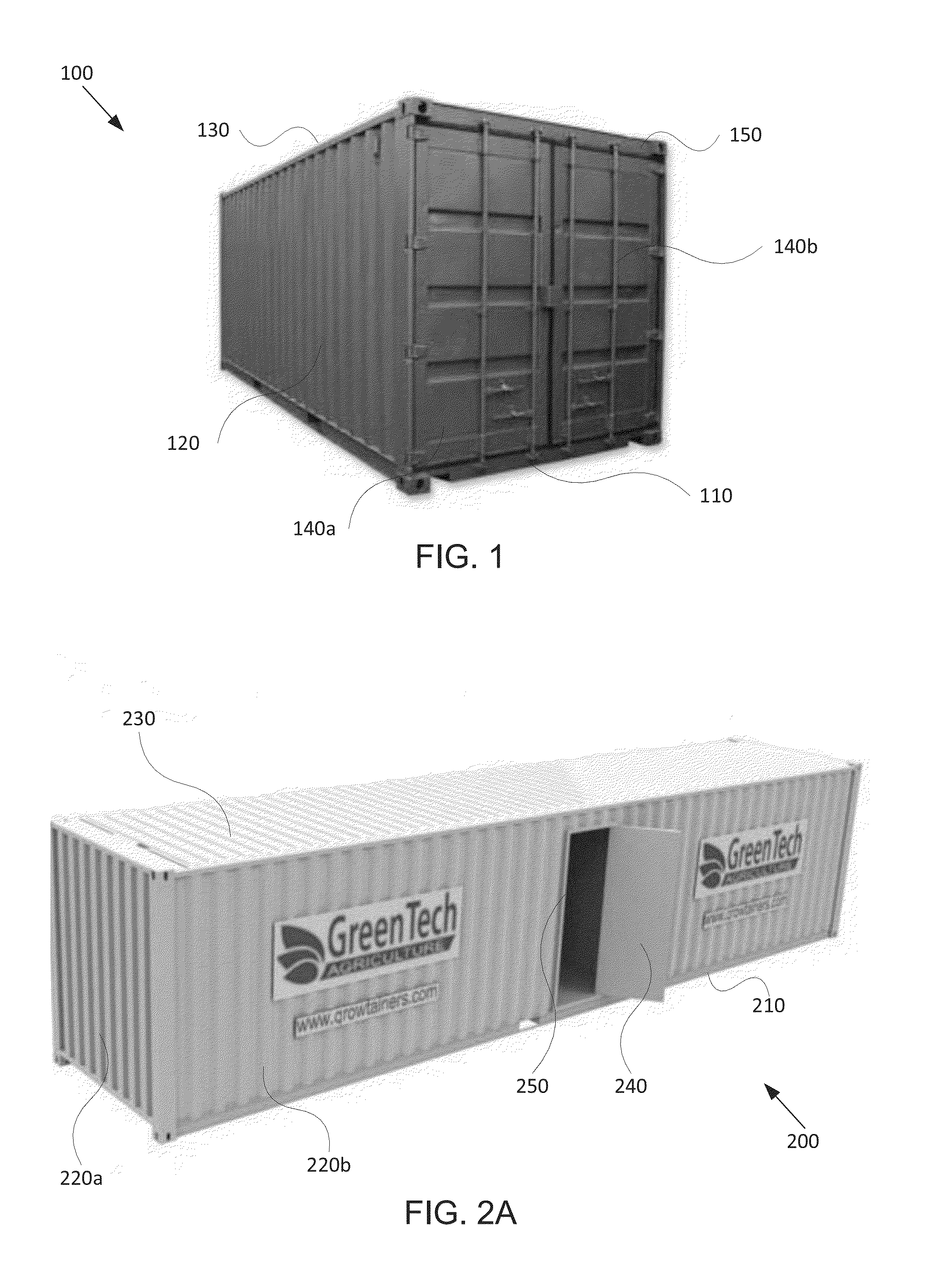 Self-sustaining artificially controllable environment within a storage container or other enclosed space
