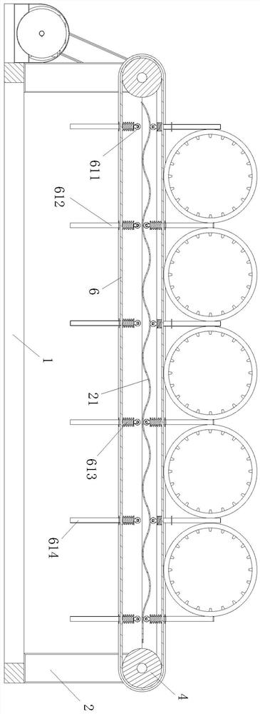 Inner cavity grinding equipment for aluminum casting production